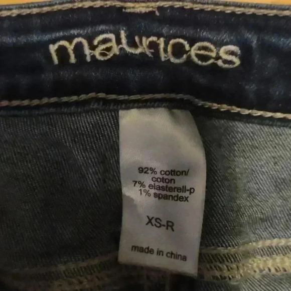 Maurice's‎ distressed jeans size  xs - Picture 5 of 5